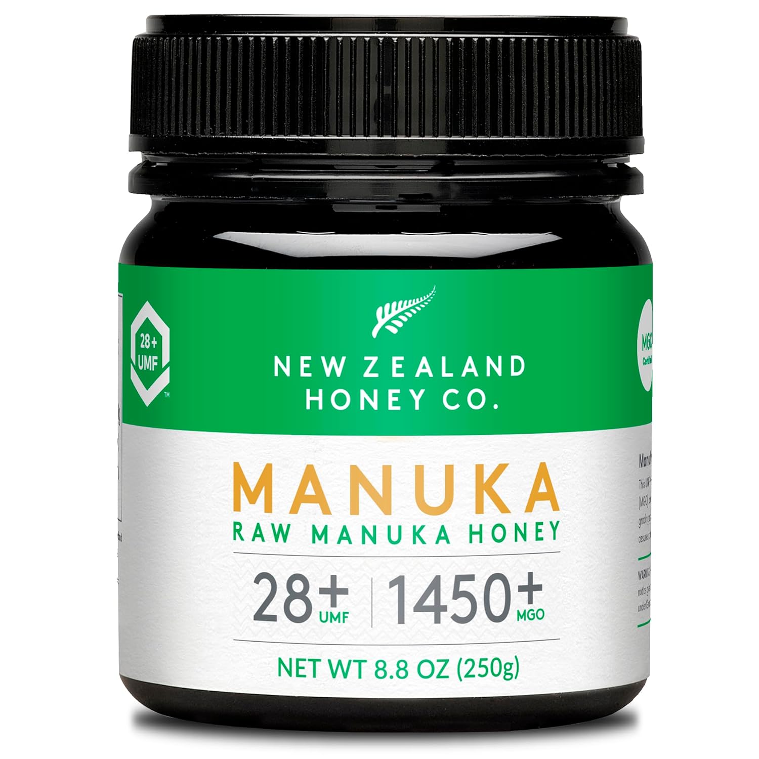 Raw Manuka Honey<br>28+ UMF / MGO 1450+