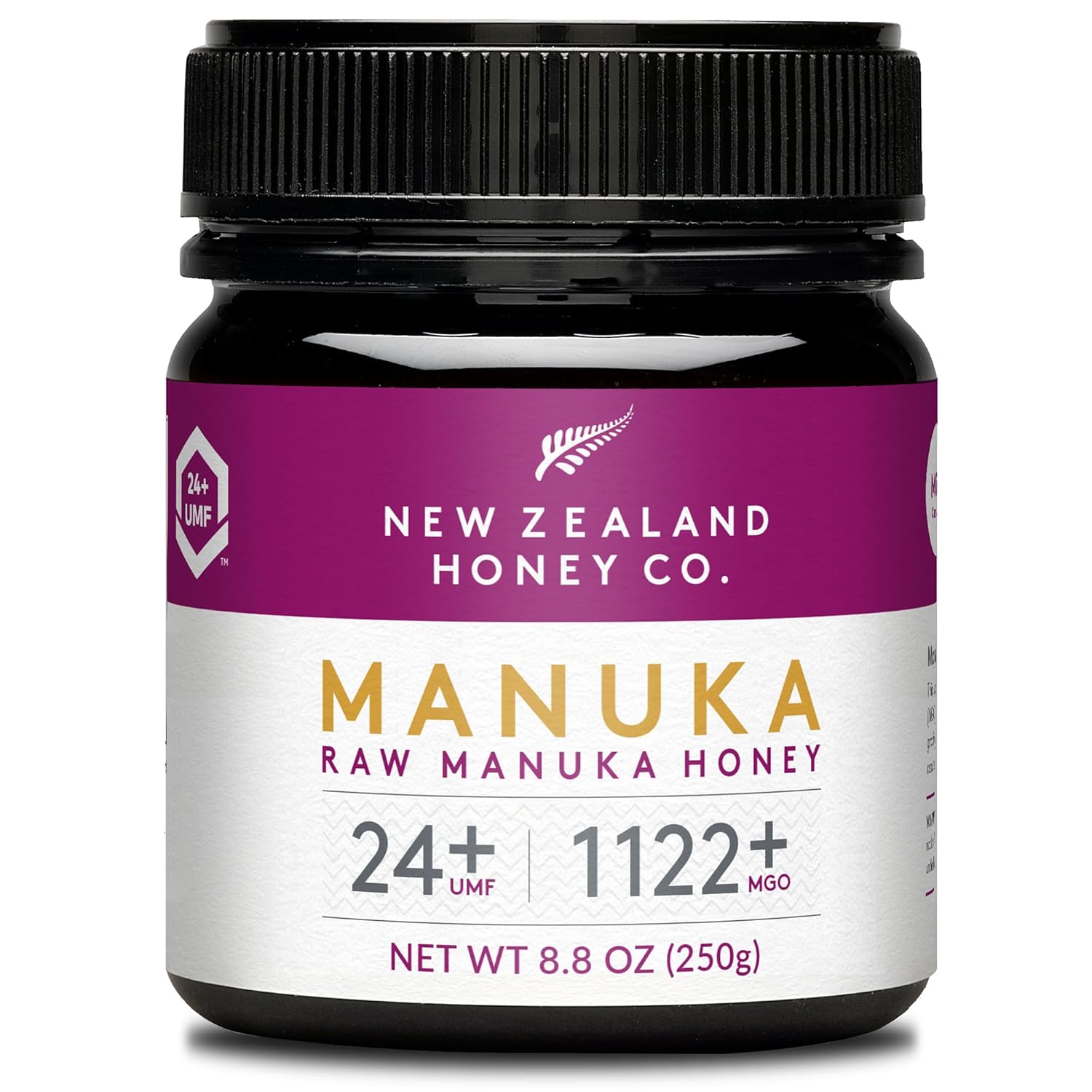 Raw Manuka Honey<br>24+ UMF / MGO 1122+