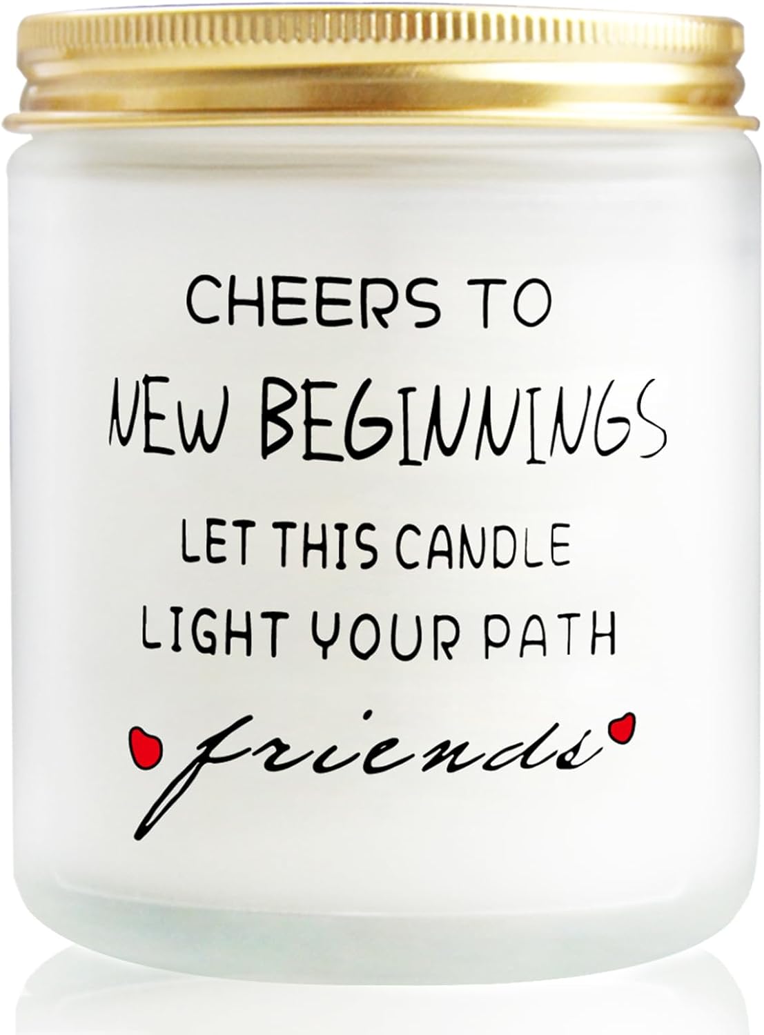 New Beginnings Candle, Thoughtful Divorce or Breakup Gifts for Women, Suit for New Jobs, New Homes, and New Year Celebrations, 9 oz Lavender Candle